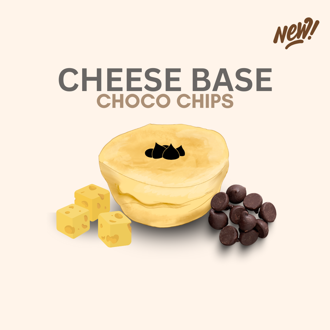 Cheese Base - Choco Chips (24 pcs per pack)