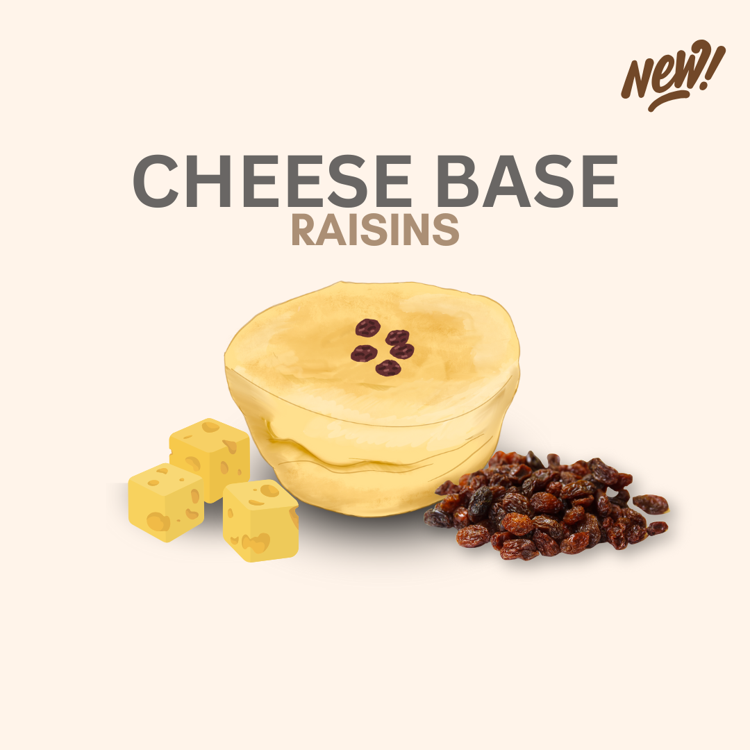 Cheese Base - Raisins (24 pcs per pack)