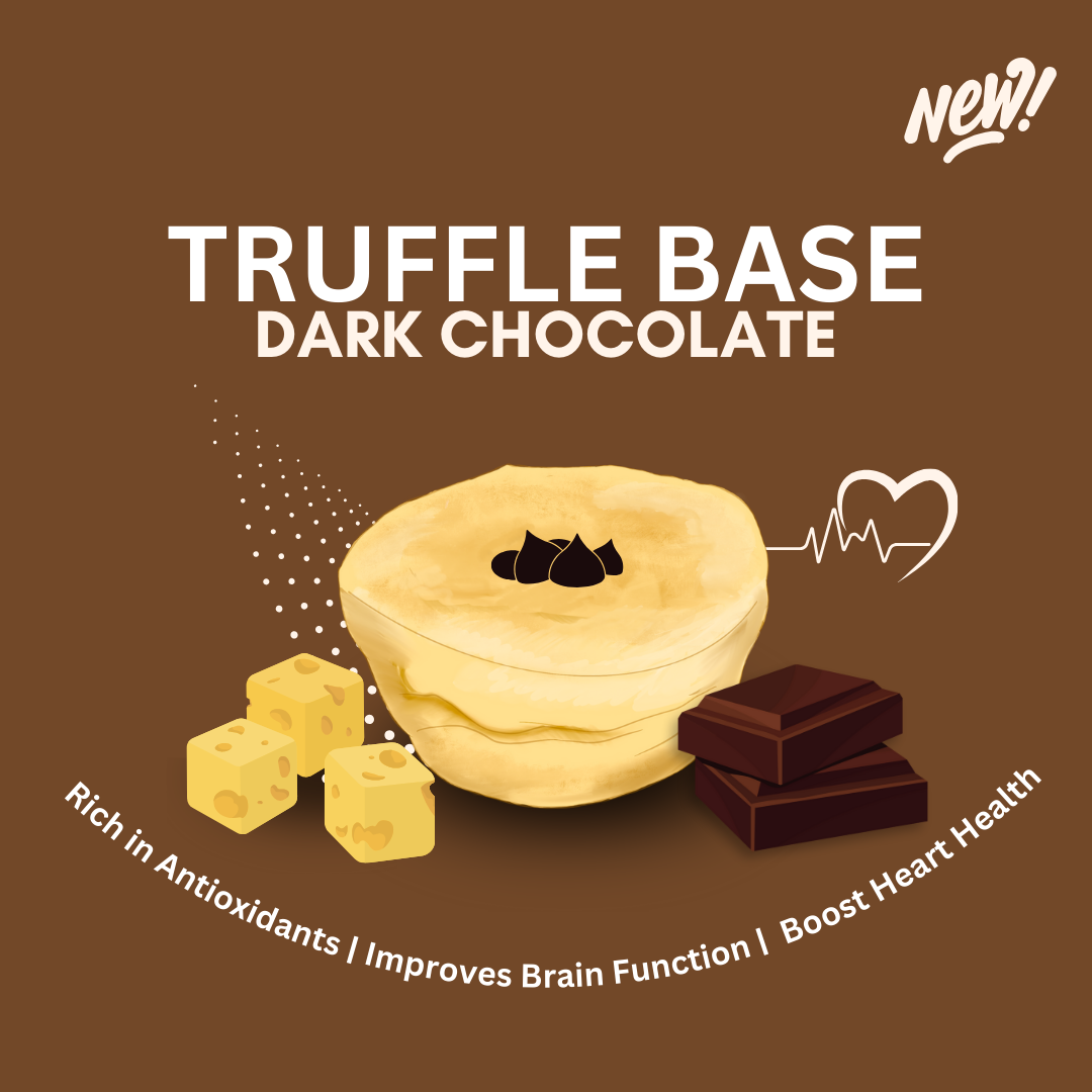 Truffle Base - Dark Chocolate (24 pcs per pack)