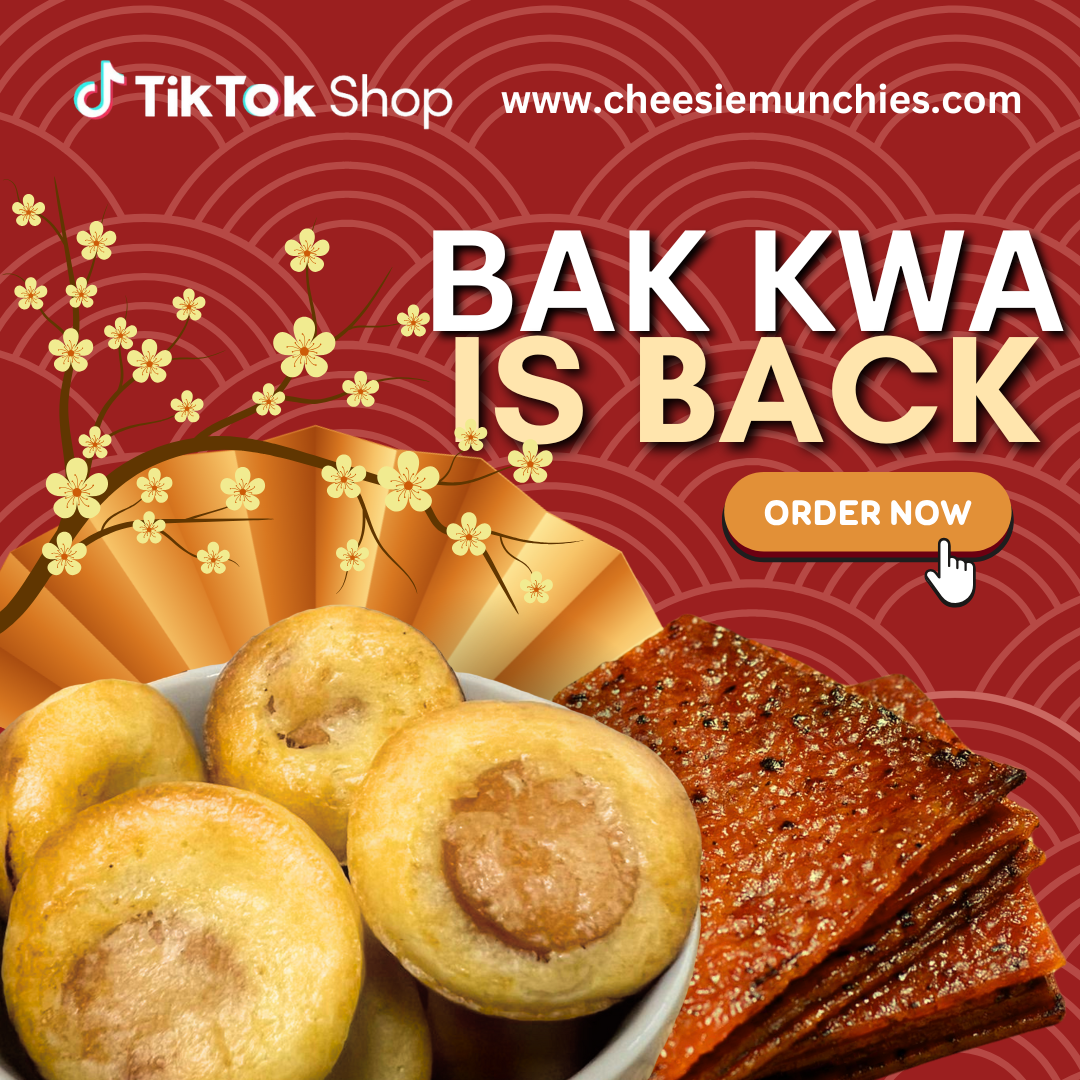 Cheese Base - Chicken Bak Kwa (24 pcs per pack)