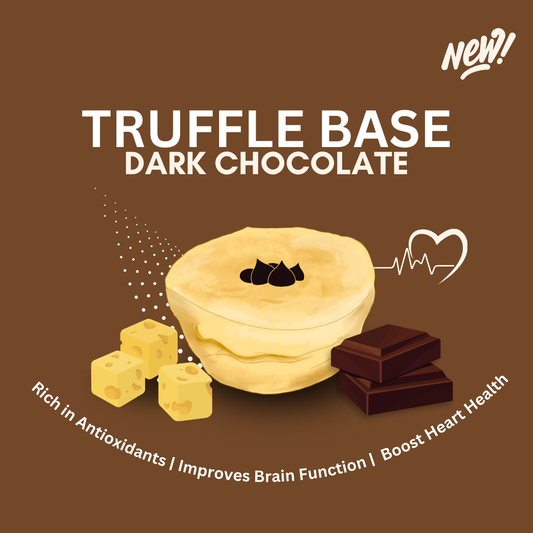 Truffle Base -  Dark Chocolate (24 pcs per pack)