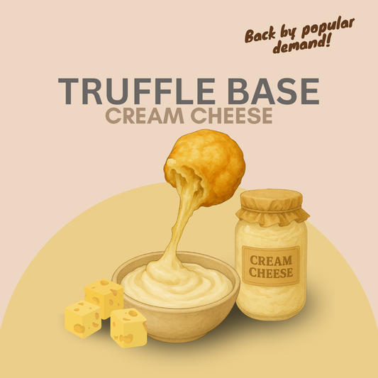 Truffle Base - Cream Cheese (24 pcs per pack)